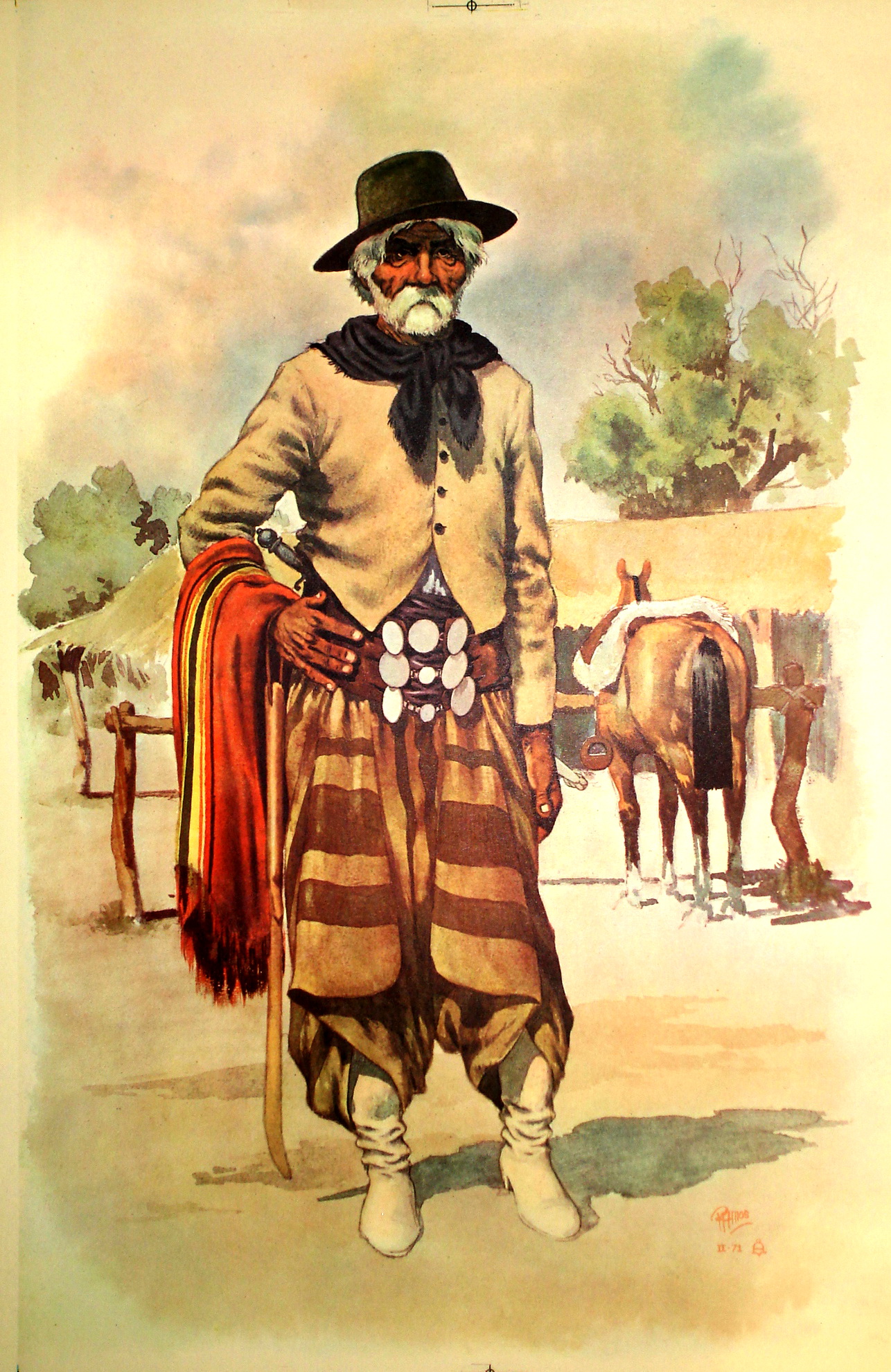 Argentina Gaucho Prints -- www.argentinapolo.com