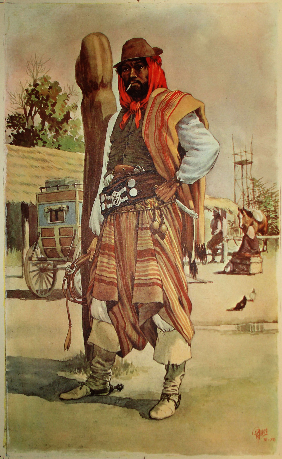 Argentina Gaucho Prints -- www.argentinapolo.com