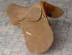 Light Brown Suede Saddle