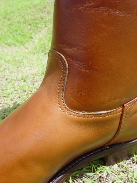 English Polo Boot - Light Tan Oiled Leather